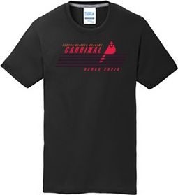 Youth/Adult Port & Company Performance Blend Tee, Black